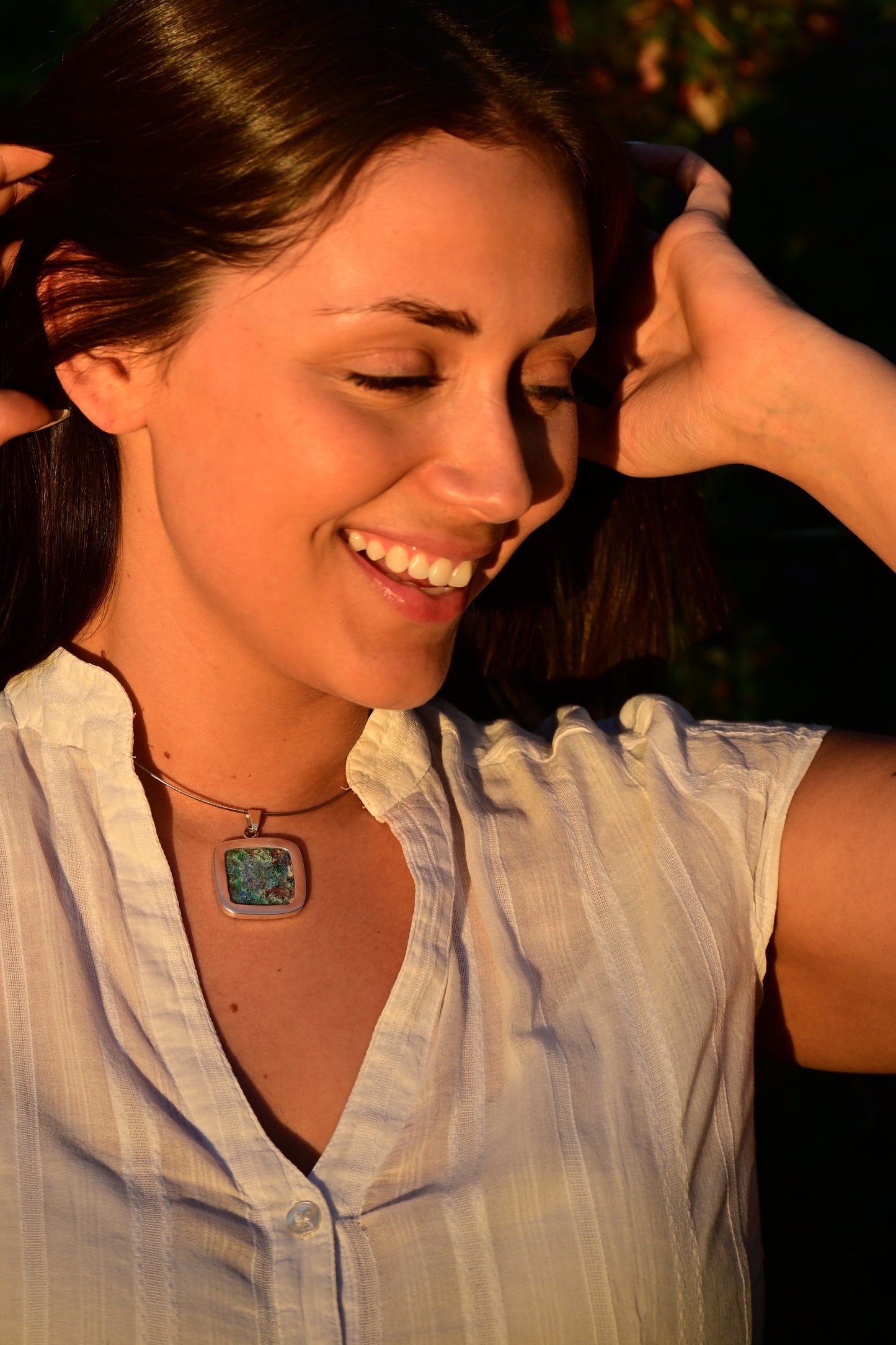 Collar CAROLA Plata
