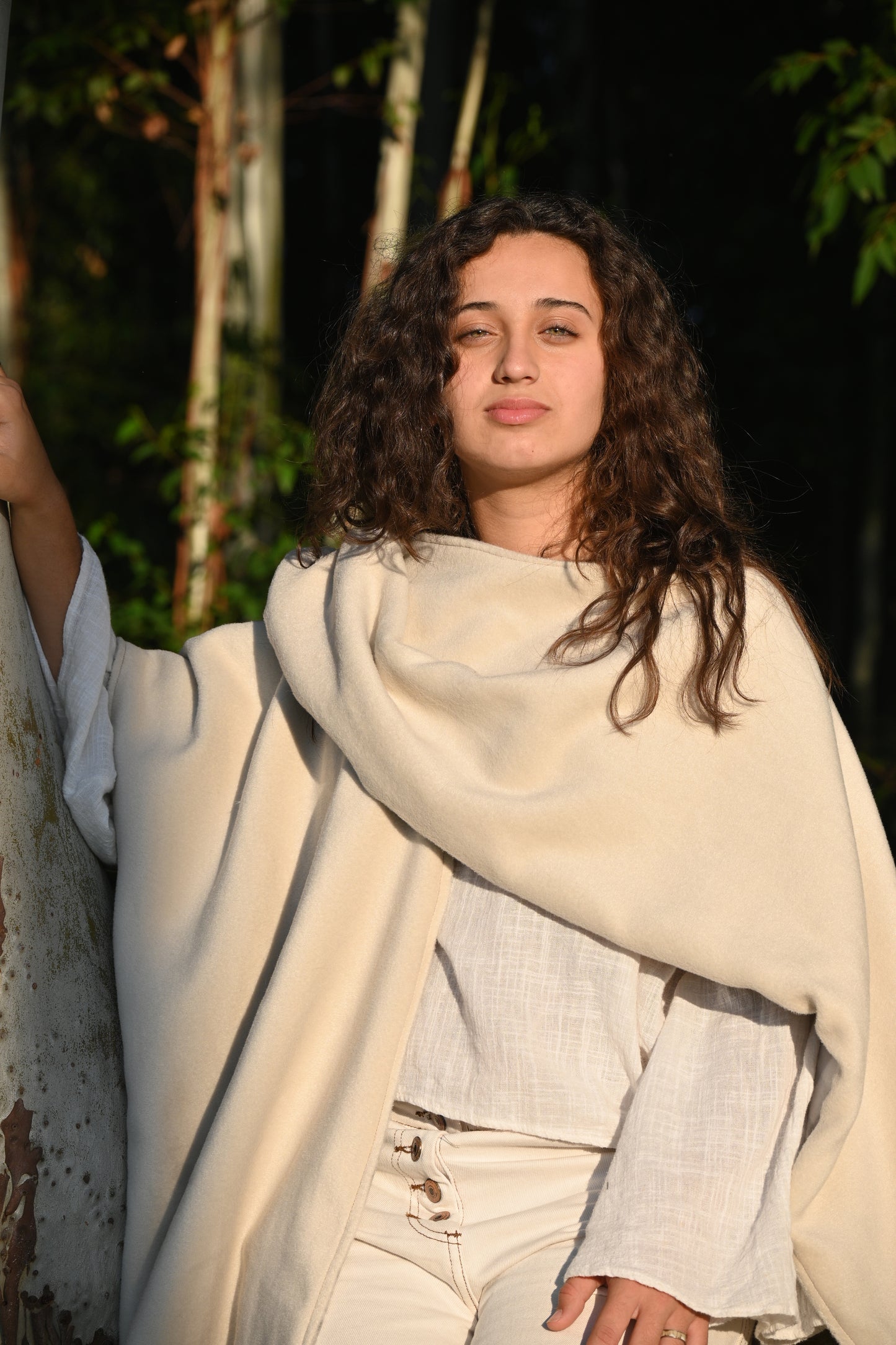 Ruana Jimena reversible