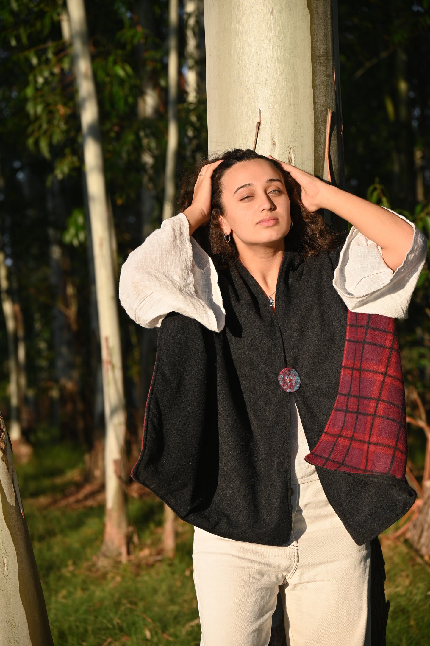 Ruana Betty reversible