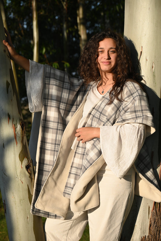Ruana Jimena reversible